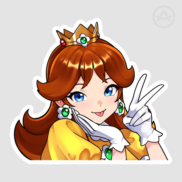 Daisy "Peace!" Sticker