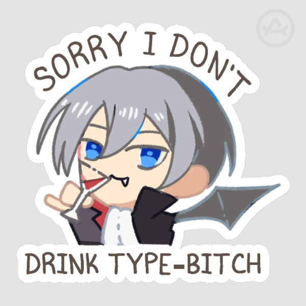 Spooky Evan - Type B Sticker