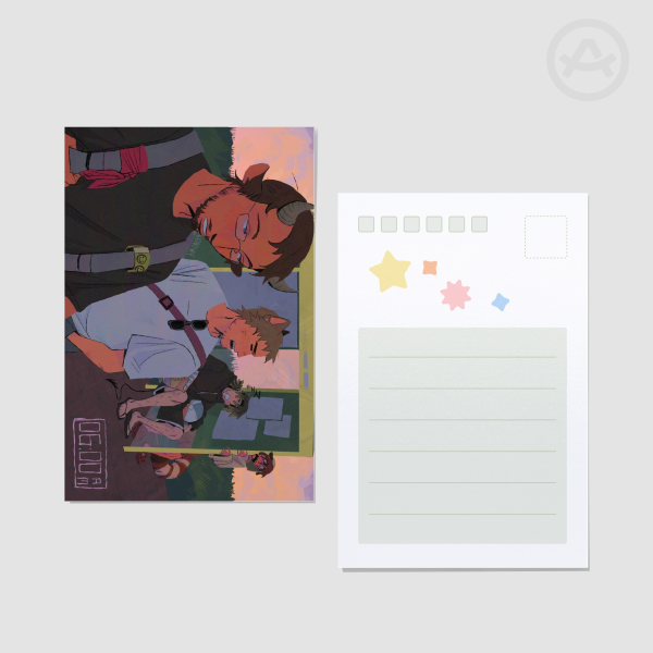 "Summer trip" Postcard