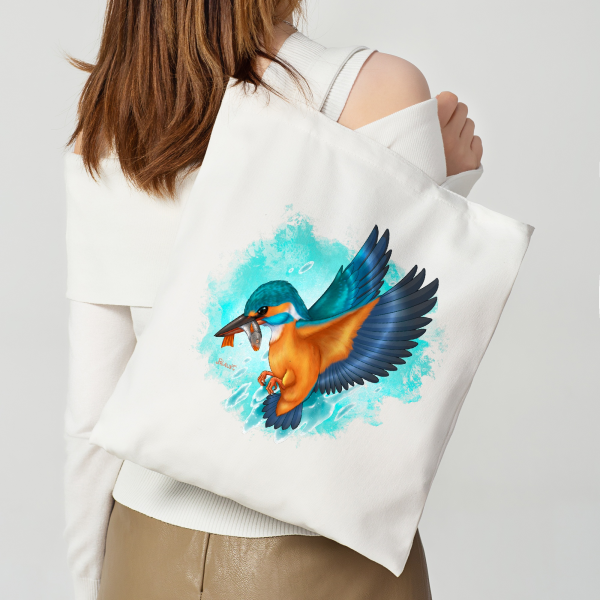Kingfisher Tote Bag