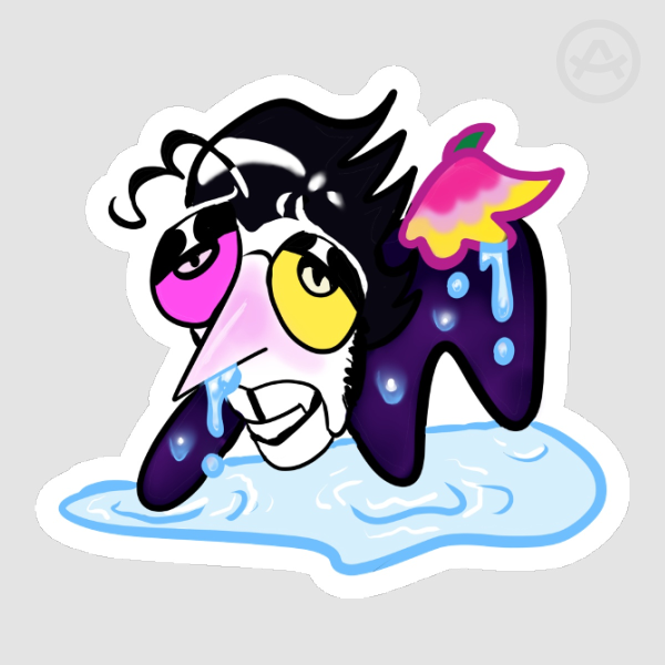Wet Rat Sneo - Die Cut Sticker (matte)