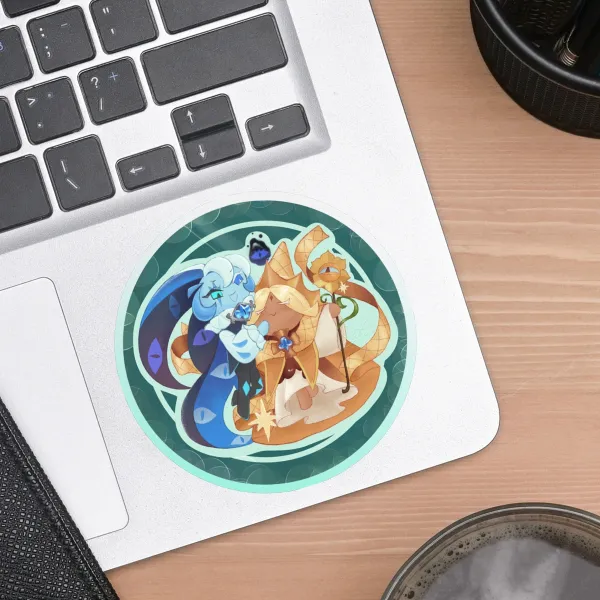[Cookierun Kingdom] Shadownilla Clear PET Vinyl Sticker ⋆.𐙚 ̊
