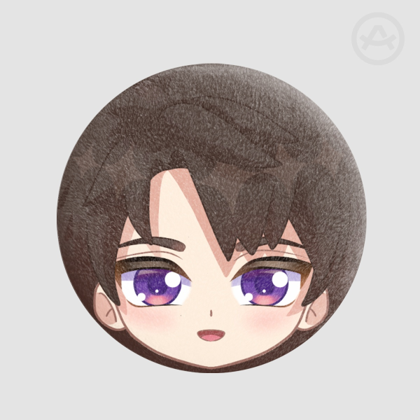 Caleb Plush Badge