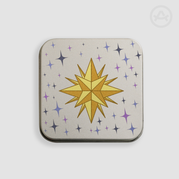 Fortuneteller Star Metal Storage Box