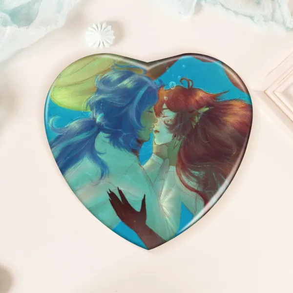 [Kaeluc] Mermay Heart Pin ⋆.𐙚 ̊