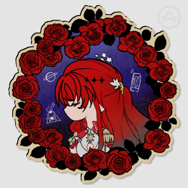 Himeko Nova Wood Pins