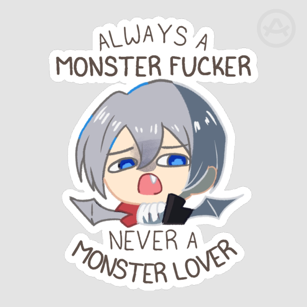 Spooky Evan - Monster What? Sticker