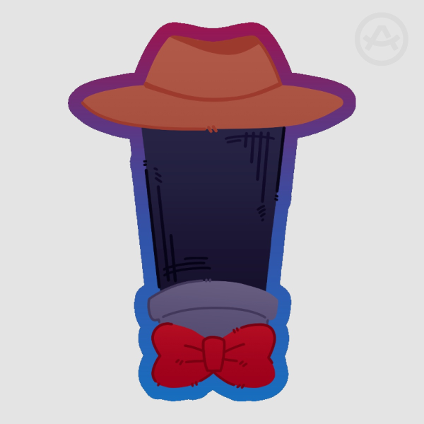 Motormouth Mike Sticker (Deltarune)