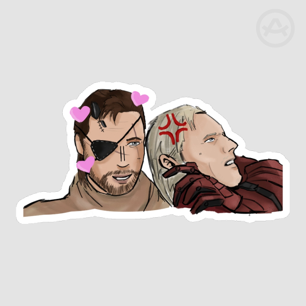 Venom & Ocelot Sticker