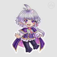 Vampire Die Cut Stickers