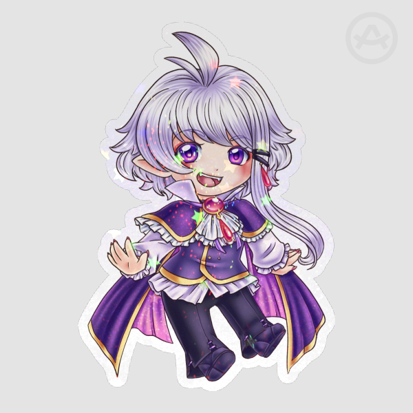 Vampire Die Cut Stickers