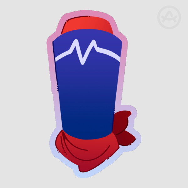 Jongler Sticker (Deltarune)