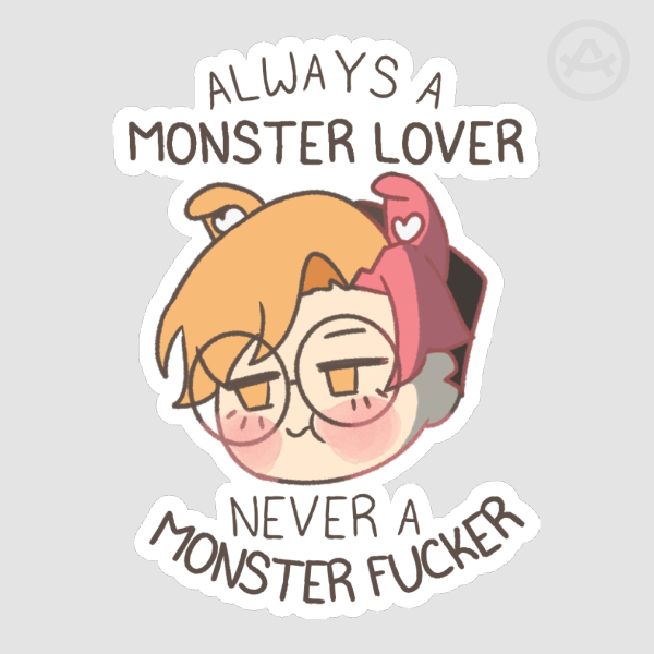 Spooky Fumi - Monster Lover Sticker
