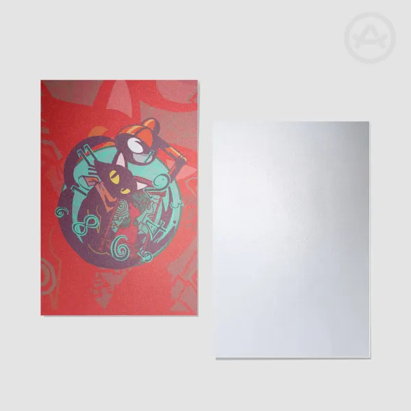 Ghost Trick Cat Postcard