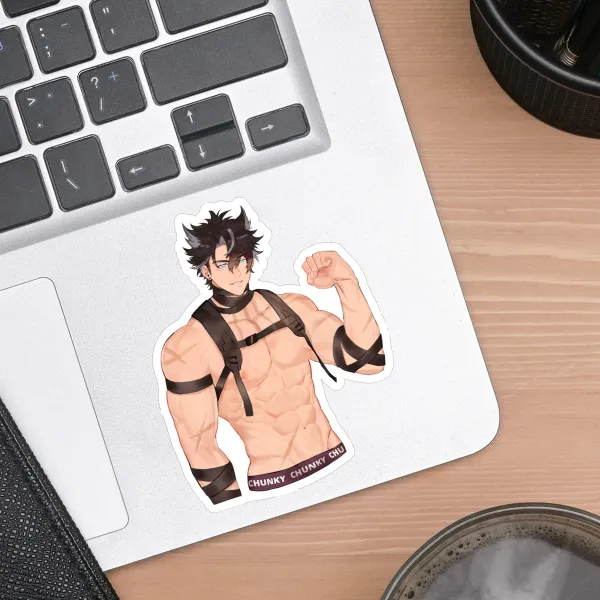 [Genshin] Wriothesley Chunky Die Cut Sticker