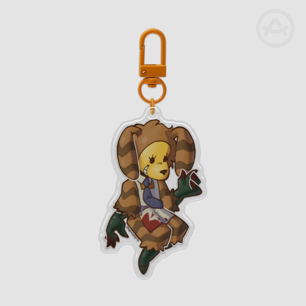 Pumpkin Rabbit | Walten Files | Acrylic Keychain