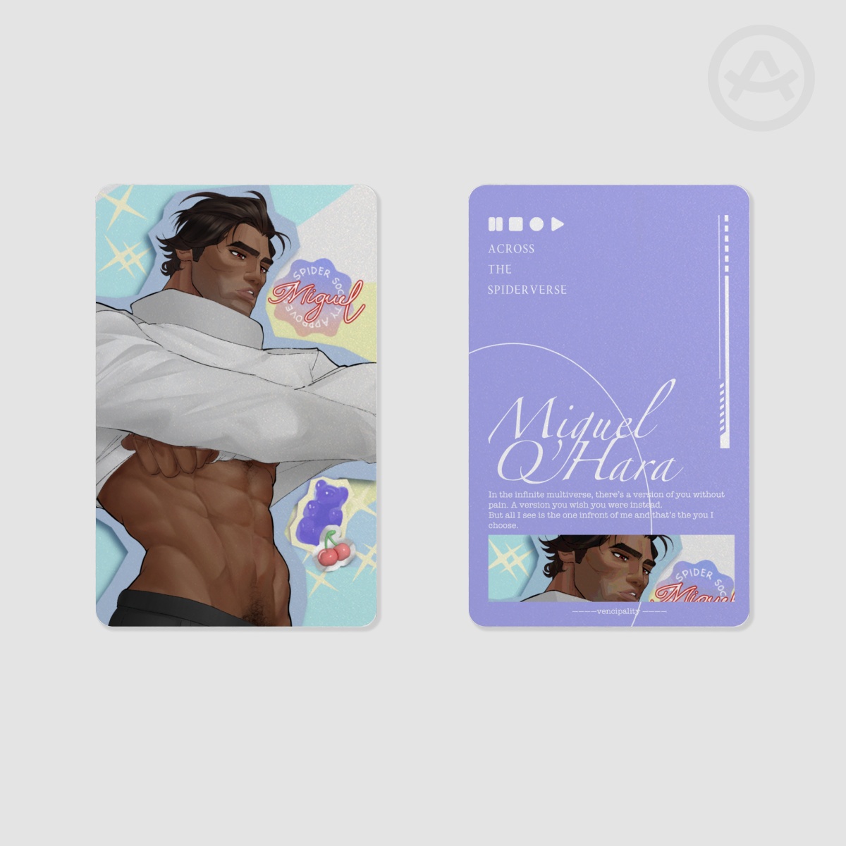 Miguel O’Hara “Shirt Off” Collaboration Photocard