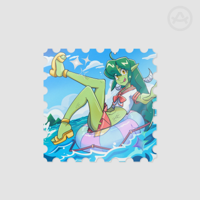 Seith Seashee Stamp Sticker