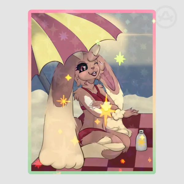 Bikini Lopunny Pokemon Sticker