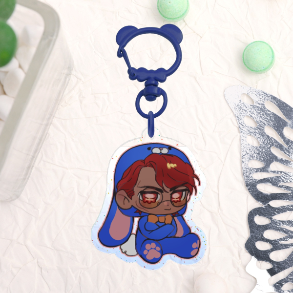 Bunny Onsie Comic Miguel Glitter Charm