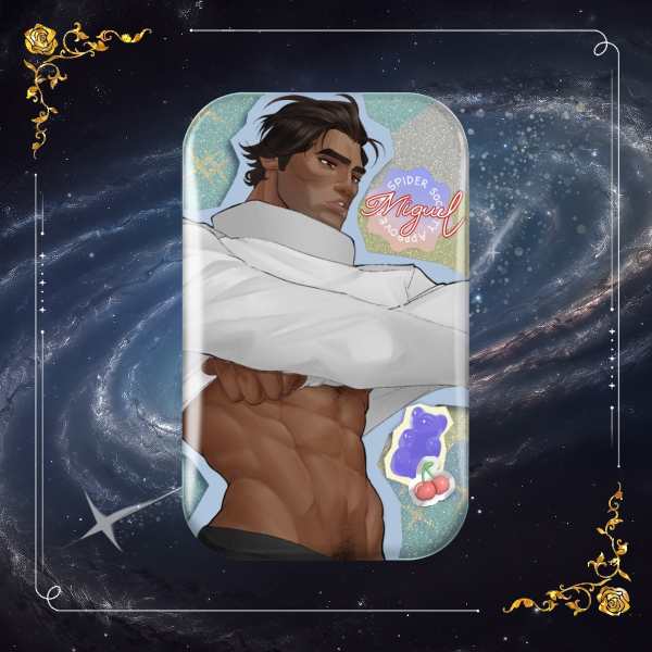 Miguel O’Hara “Shirt off” Collaboration Holographic Badge