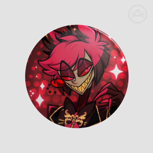 Overlord Alastor Round Badges (Button Pins)