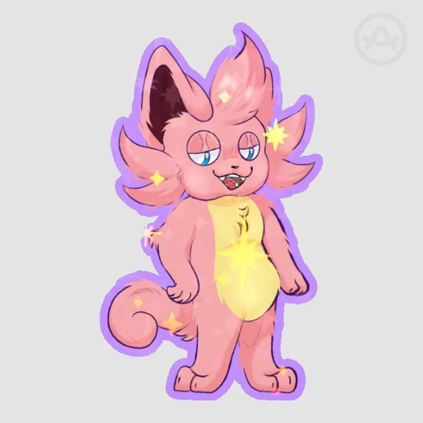 Cattiva Palmon Sticker