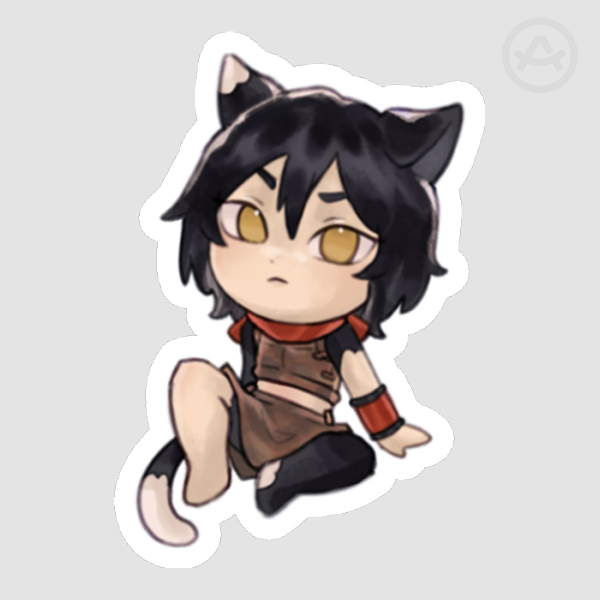 Chibi Dunmeshi Izutsumi Sticker