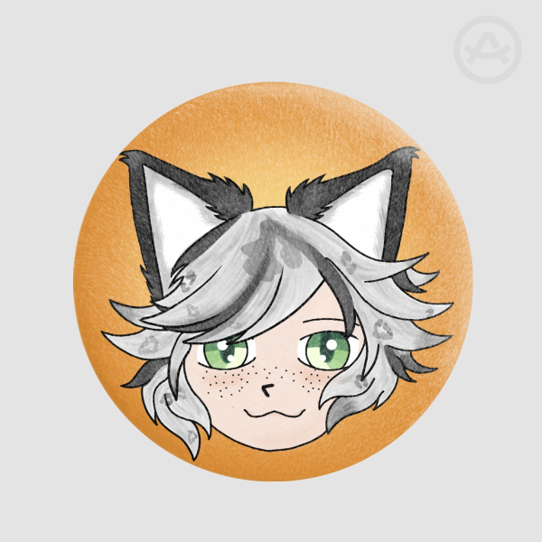 Plush Badge fuohko
