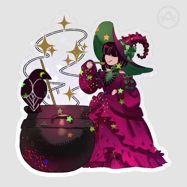 Poison Witch Sticker