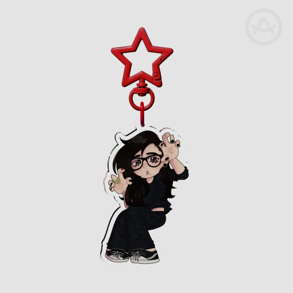 Skrillex Rawr! Keychain