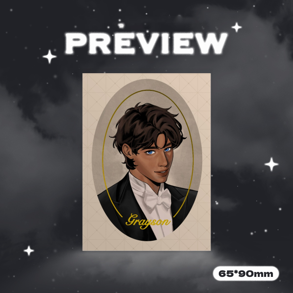 Dick Grayson Hot Stamping Foil Photocard