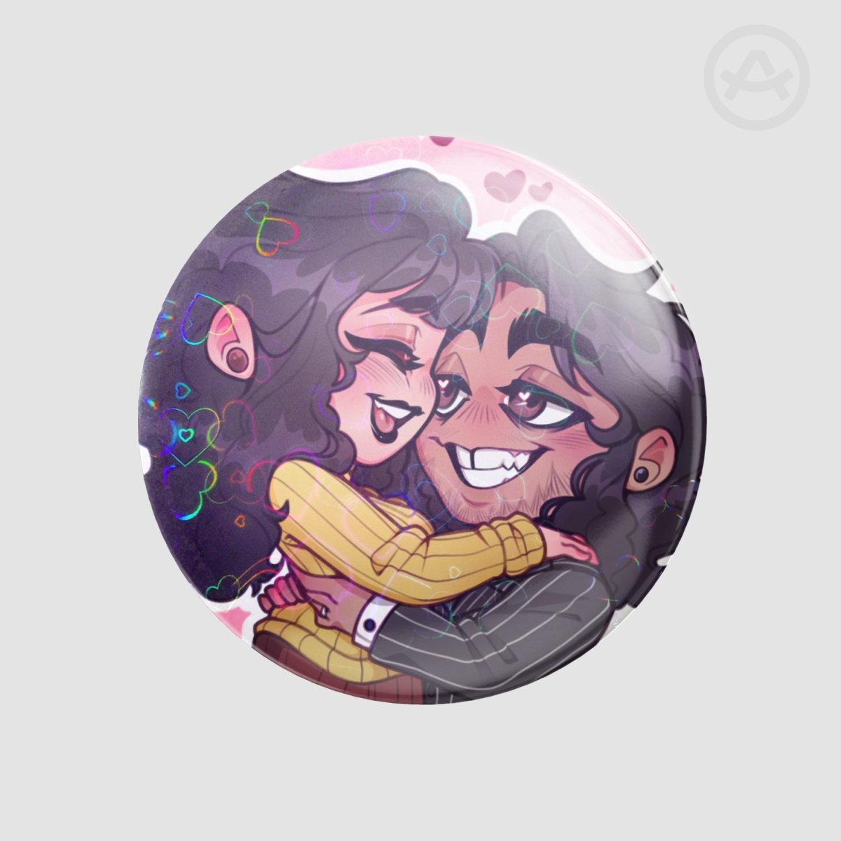 JackMary Round Badges (Button Pins)
