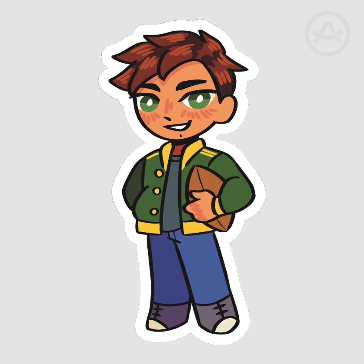 [STARDEW VALLEY] Alex Die Cut Sticker