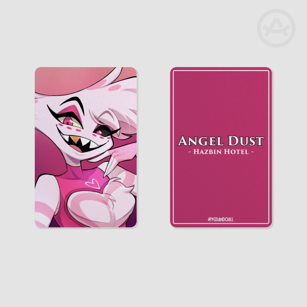 Fanmade Angel Dust Photocard