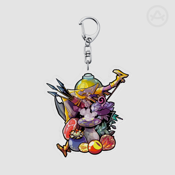 Bow fusions keychain