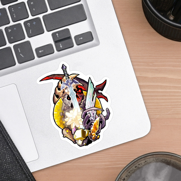 Master sword fusions sticker