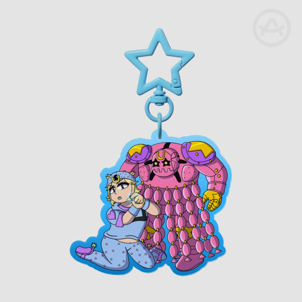 Johnny Joestar Chibi Keychain