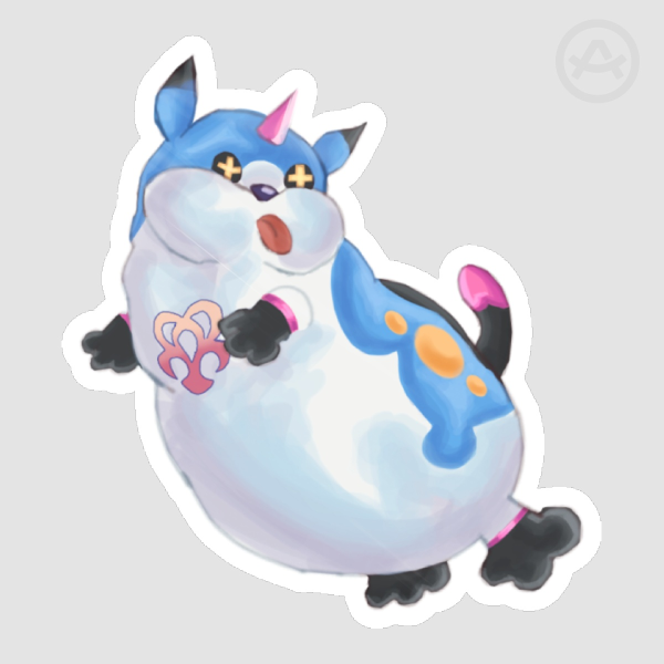 Meow Wow Kingdom Hearts - Die Cut Sticker