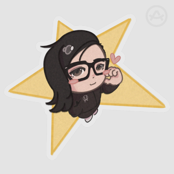 Skrillex Star Sticker