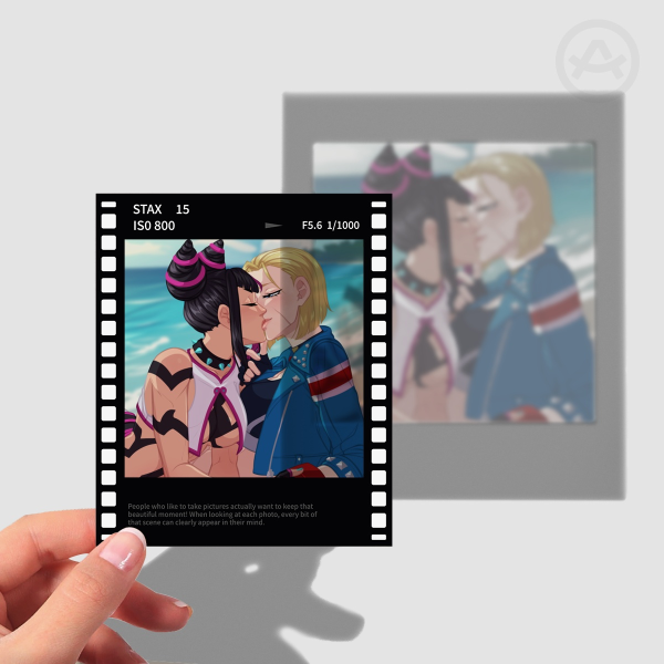 Juri x Cammy - Film Card - Street Fighter