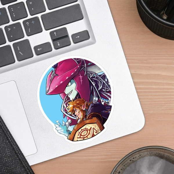 Sidon & Link Sticker