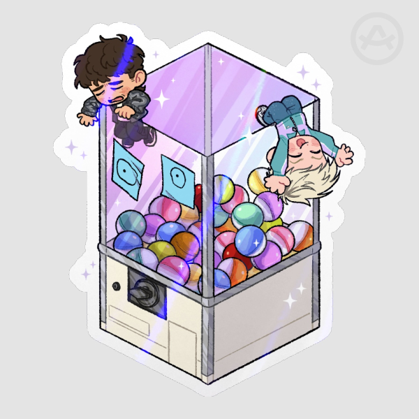 Dan and Phil Richard Sticker