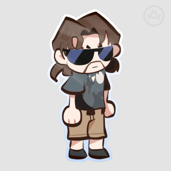 Damien Chosen Sticker