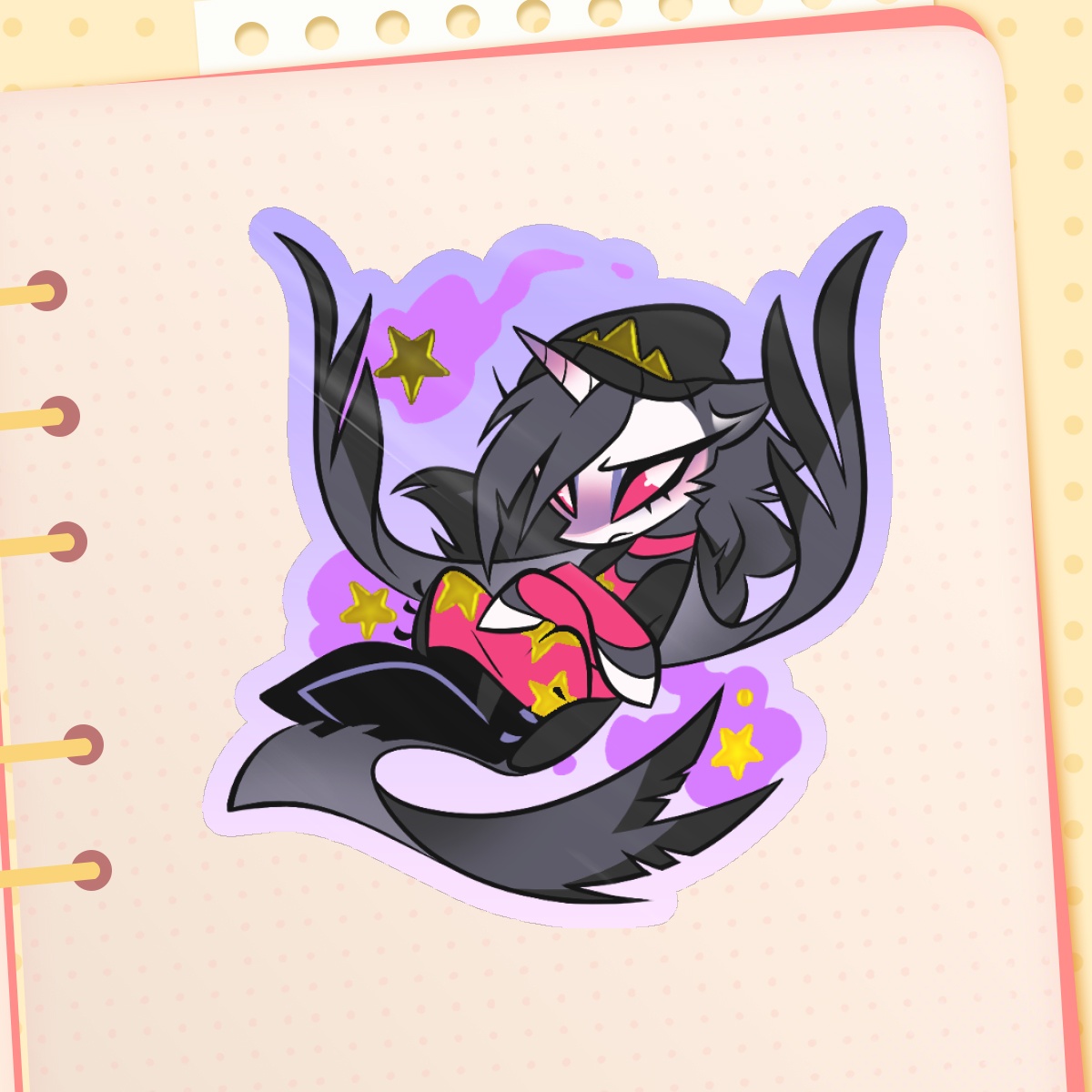 Angstivia Sticker