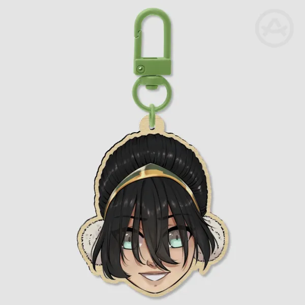 Toph | ATLA (Wood Keychains)