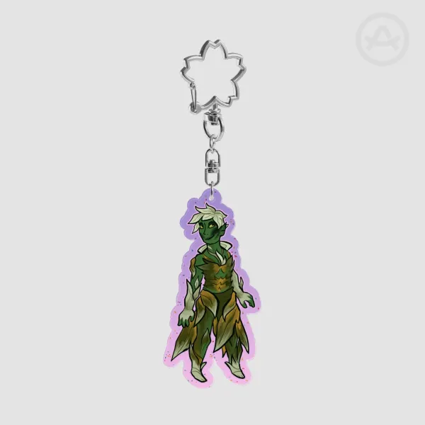 Trahearne Guild Wars 2 Colored Edge Acrylic Keychains