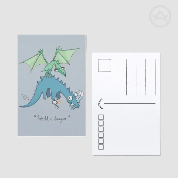 REAL Dragon - Postcards