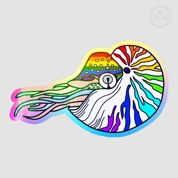 Pride Nautilus Sticker