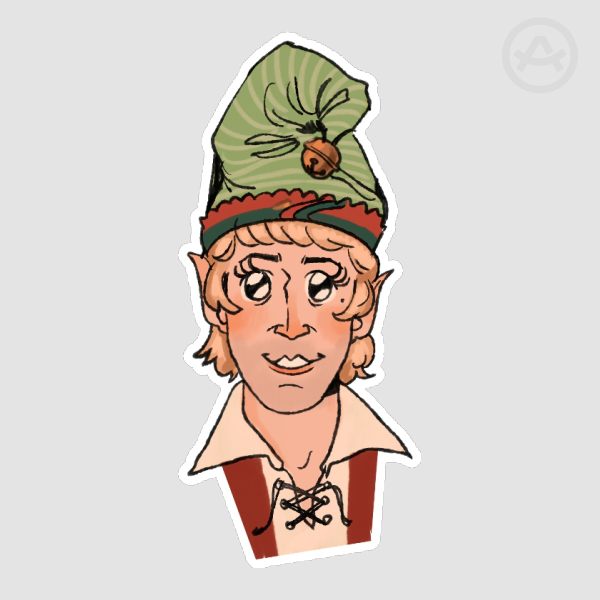 The Elf (sticker)
